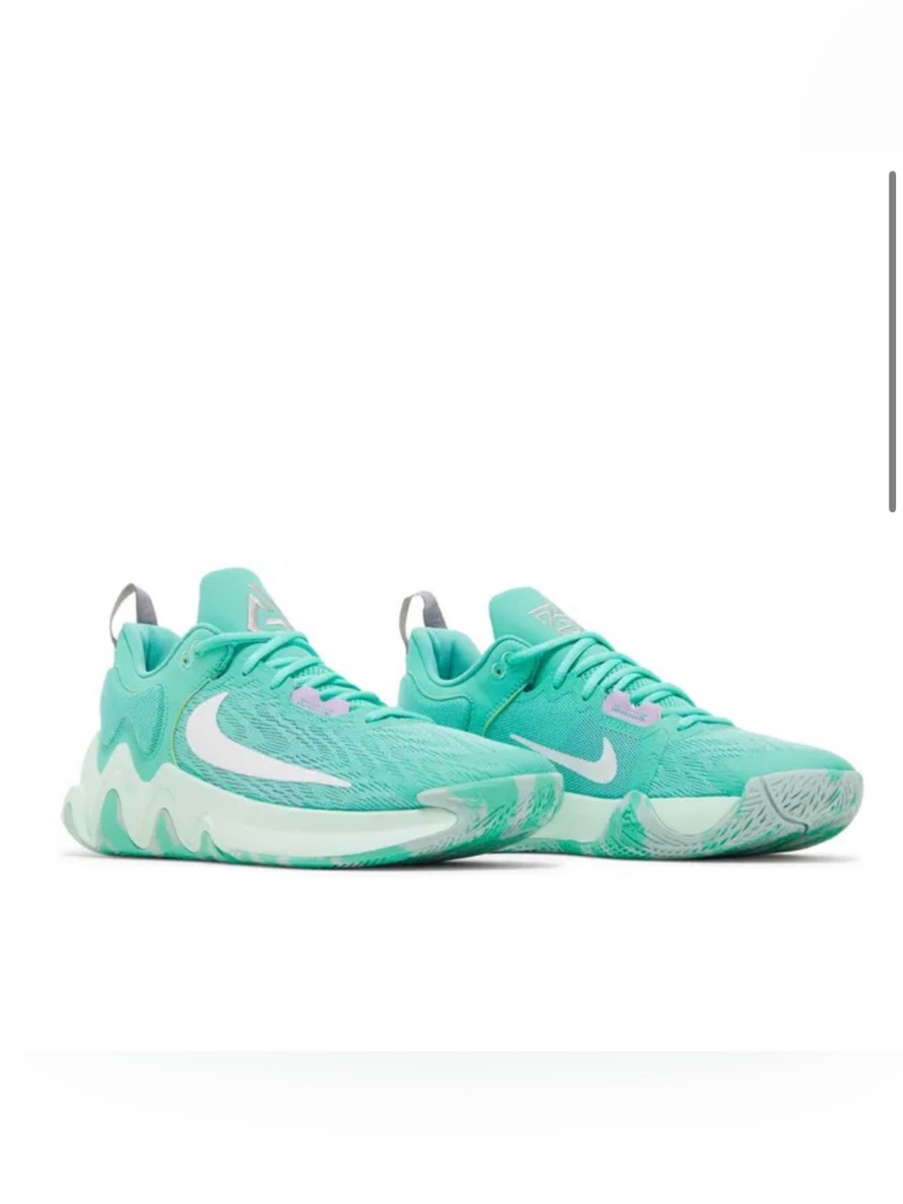 Nike Giannis Immortality 2 Basketball
Shoes Mint Green DM0825-300
Men's US 7.5
